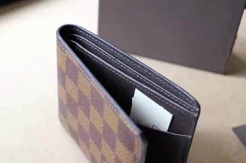 Razkošje velike blagovne znamke, ki denarnica moška moda kartice denarnice izdelan iz visoko kakovostnih platno