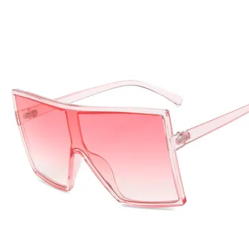 Retro Blagovnih Znamk, Oblikovanje Ženske Sončna Očala Moda Prevelik Kvadratni Okvir Očal Je Anti-Odsevni Ogledalo Moških Sončna Očala Uv400
