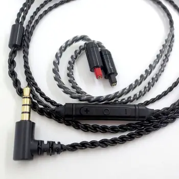Slušalke Kabel MMCX z Mic za SHURE SE215 A2DC LS50 IM50 IM70 IE80 0.78 2Pin