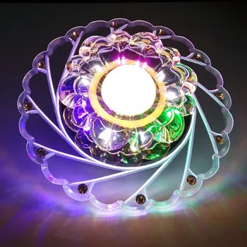 Sodobna Crystal LED Stropna Luč Stalnica Lučka Domači Dnevni Sobi Razsvetljavo Dekor lamparas de techo colgante moderna Plafonnier