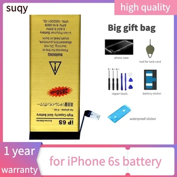 Suqy za Apple Iphone 6s Baterija Litij-Bateria za Iphone Akumulator 6s, ki Jih za IPhone 6s Batterie Externe Celular Pametni telefon