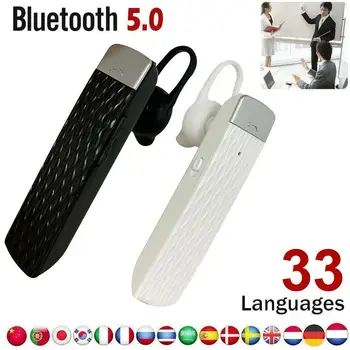 T2 Pametno Glasovno Prevajalec 33 Jezikov instant Prevajanje Brezžična tehnologija Bluetooth 5.0 Prevajalec Slušalke Poslovnih Glas Prevajalca