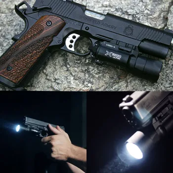 Taktično Svetilko Orožje Svetlobe X300U X300 500 Lumnov Visoke Pištolo pištolo LED Lov Svetilka Glock 1911 Pištolo Svetlobe
