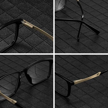 Tr90 Moških Očal Okvir Poslovnih Kovinski Celotno sliko Ženske, Pregleden Kvadratni Okvir Očal Očala Okvir #IP2229