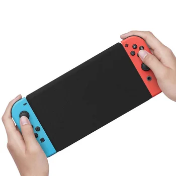 Ultra Slim Čiste Barve, Umetno Usnje Predvajanje Stand mehko Kritje za Nintendo Stikalo Anti-fingerprint zaščitna torbica