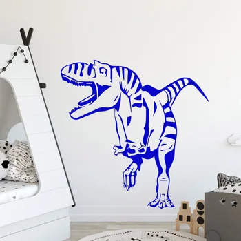 Ustvarjalnost Dinozaver Stenske Nalepke za Otroke Sobe Soba dekor Vinil freske Nepremočljiva zmaj vinilna nalepka dinosaure