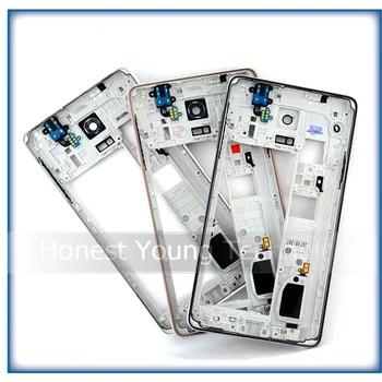 Visoka kakovost modela za Samsung Galaxy Note 4 N910F N910 Sredini Okvirja okvir šasije stanovanj popravila, Zamenjave delov z Orodji,