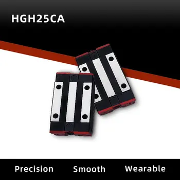 Visoko precizne domače miniaturni drsnik HGH25HA Kvartet podaljšali / HGW25HA prirobnica podaljšali rjavenje se lahko meri