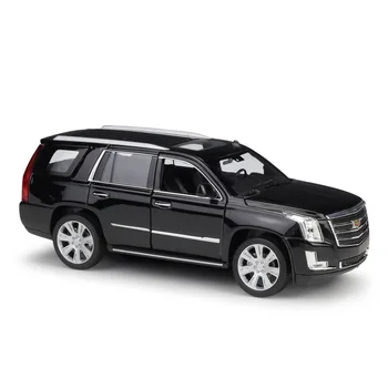 Welly 1:24 Cadillac Escalade zlitine modela avtomobila Diecasts & Igrača Vozil, Zberite darila, Non-daljinski upravljalnik vrsta prevoza igrača