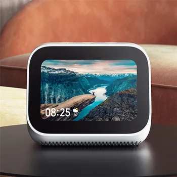 Xiaomi Mi AI Video Zvonec, Zaslon na Dotik, Bluetooth 5.0 Zvočniški Digitalni Prikaz Budilka WiFi Smart Povezavo Zvočnikov