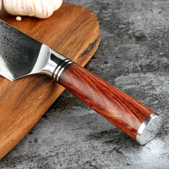 XITUO Kuhar Nož 8 Inch Damask Jekla VG10 Kiritsuke Santoku Ročno izdelan Nož Oster Japonski Petty Nož Gyuto Kuhinja Cook Orodje