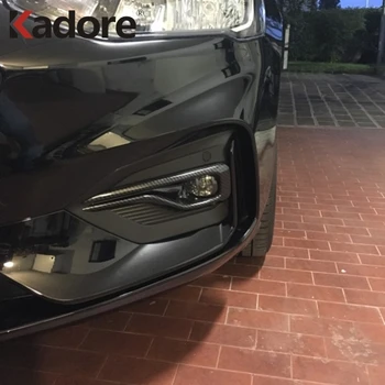 Za Ford Focus ST-Line 2019 2020 Chrome Spredaj Foglight Luči za Meglo Kritje Trim Avto Nalepke Zaščito Zunanjosti Pribor Styling