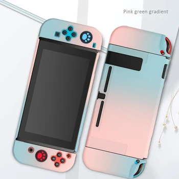 Za Nintendo Stikalo Primeru Lupini NS Konzole Zaščitni Silikonski Mehko Kožo za Veselje Con Pisane Zadnji Pokrovček