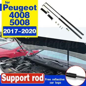 Za Peugeot 4008 5008 2017-2020 Evropi Različica Avto-styling Preuredi Bonnet Kapuco Plin Šok Dvigalo Strut Palice Podporo Palico