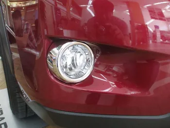 Za Subaru XV 2013-2017 ABS Chrome Sprednje Luči za Meglo Lučka za Kritje Trim Modeliranje Ploščo Okrasimo Nalepka