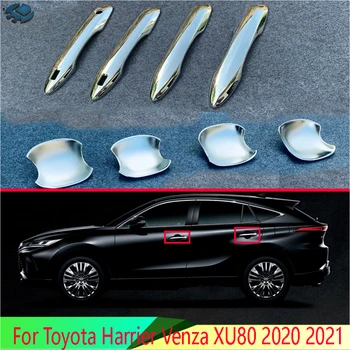 Za Toyota Lunj Venza XU80 2020 2021 ABS Chrome Vrat Ročaj Skledo Kritje Pokal Votlini Trim Vstavite Zaponko Modeliranje Okrasimo