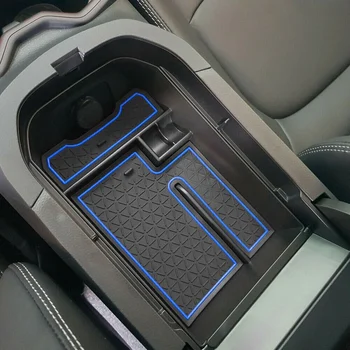 Za Toyota RAV4 2019 2020 Avto sredinski Konzoli Armrest Škatla za Shranjevanje Pladenj Organizator Anti-Slip Preproge