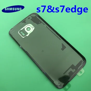 Zamenjava Izvirnega nov Zadnji Plošči Baterije Steklena zadnja Vrata Pokrovček Samsung Galaxy s7 G930 S7 rob G935 G935F/A/P/T+orodje