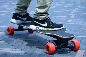 ZDA, Nemčija Parka Novo 4 Kolesa Odraslih Električni Skateboard 300W Z Ročajem Bluetooth Nadzor Hoverboard Longboard Kick Skuterji