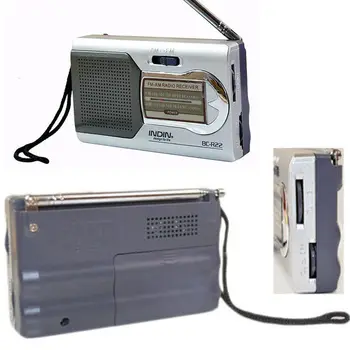 Zjutraj Walkman Zvočnika Predvajalnik BC-R22 indoor/outdoo Portabler AM / FM Radijski Sprejemnik Vgrajen Zvočnik Mini Radio novoletno Darilo