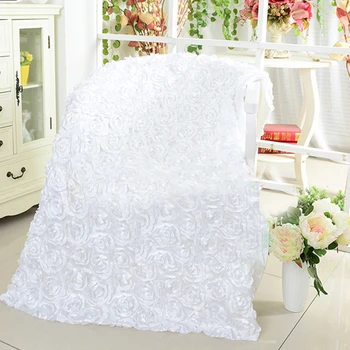 (1.4mx1 dvorišče ) Poroka dekoracija 3D rose cvet tkanine poroko preprogo stranka ozadju DIY dekoracijo domov DIY dekor