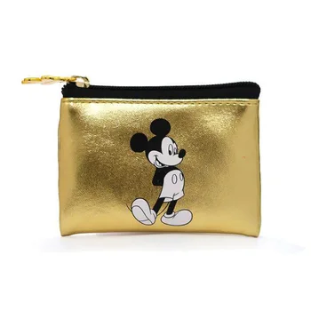 1 pc Disney Mickey Miške Minnie prenosno kozmetično do vrečko večnamenski shranjevanje tsum kovanec risanka torbici torbici Ličila PU