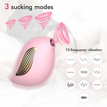 10 hitrost Vaginalne sesanju vibrator z vibriranjem oralni seks sesanju stimulacijo ščegetavčka ženski par adult sex toy usb za polnjenje