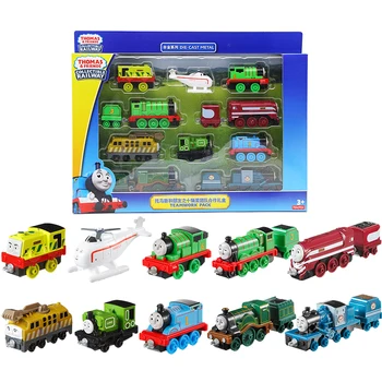 10/vlaki Original Thomas in Prijatelji, Vlaki Zlitine Zbirka Trackmaster Thomas Vlak Set za Otroke Diecast Brinquedos Darila