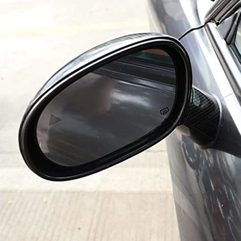 10PCS Avto Strani Ogledalo Kritje Decals vzvratnimi ogledali Trim Nalepke, Dodatki za Dodge Challenger 2009-2020