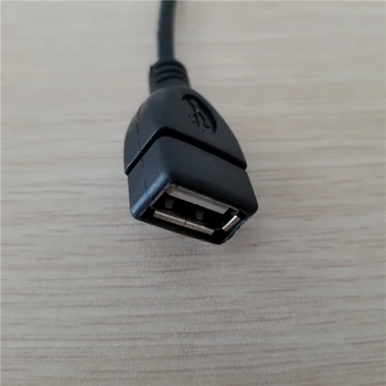 10pcs/veliko za 90 Stopinj v Desno pod Kotom USB 2.0 Podatkovni Kabel Moški Ženski Podaljšanje Žice 10 cm 25 cm 40 cm