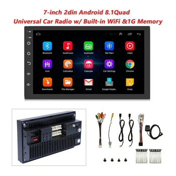 2 Din 32GB 2GB ROM 2.5 D Zaslon Android 10.0 Avto radio Multimedijski Predvajalnik Videa Univerzalno Stereo GPS ZEMLJEVID Za Toyota, Nissan Suzuki