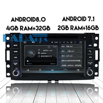 2 din Android 8.0 7.1 Avto DVD Player, Radio, GPS Odprtine Za Hummer H3 2006 2007 2008 2009 Avtomobilski Stereo Audio (Stereo zvok Večpredstavnostna Satnav Zemljevid