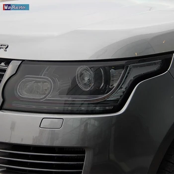2 Kos Avtomobilski Žarometi Zaščitno folijo Obnovo Pregleden TPU Črno Nalepko Za Range Rover Vogue L405 2013-2020 Dodatki