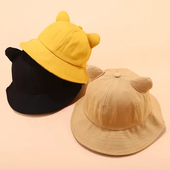 2019 bombaž Risanke Mačka ušesa vedro klobuk Ribič klobuk Sonce skp klobuki za ženske