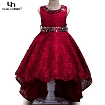 2020 Baby Dekle Poletnih Oblačil Otroci Obleke Za Dekleta Princesa Poročno Obleko Stranka Večerno Obleko otroška Oblačila 10 12 Let