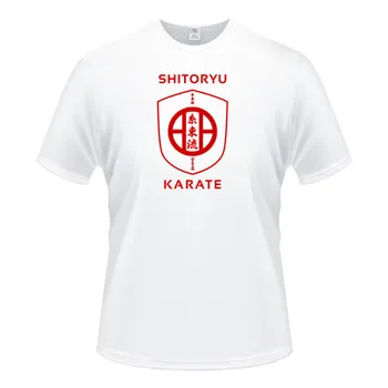 2020 Nov Modni shitoryu #karate kratka sleeved bombaž majica s kratkimi rokavi moški dno majica barva Športna oblačila Moški Vrhovi & Tees