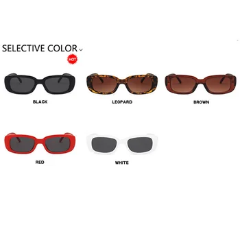 2021 Kvadratnih Lady sončna Očala Luksuzne blagovne Znamke Potovanja Majhen Pravokotnik sončne Očala za Moške in Ženske Očala Vintage Retro