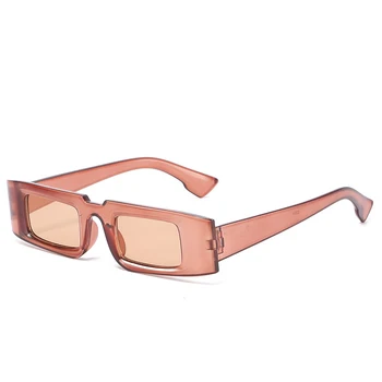 2021 Letnik Kvadratnih Lady Sončna Očala Luksuzne Blagovne Znamke Potovanja Majhen Pravokotnik Sončna Očala Moški Ženske Očala Retro Hip-Hop Očala