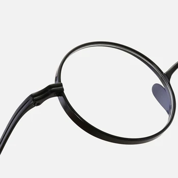 2021 Letnik Čistega Titana Očal Okvir Moških Krog Optični Kratkovidnost Recept Očala Okvir Ženske Luksuzne Blagovne Znamke Majhne Očala