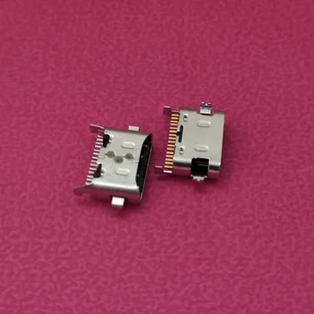 20pcs/veliko 16PIN Micro USB Polnjenje prek kabla USB Vrata Jack vtičnico za polnilnik Priključek Za Samsung dock A20S A207F A 20S A20 S