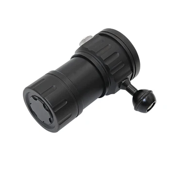 28mm Žogo Adapter z M6 Vijak gori Grip Ročaj Pladenj Širitev Nosilec Za Podvodni Video Potapljaško Svetilko Llight