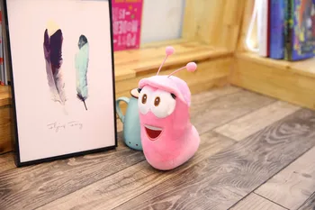 3pcs/veliko korejski Anime Zabavno Insektov Slug Ustvarjalne Ličinka Plišastih Igrač Srčkan Polnjene Črv Lutke za Otroke Darilo za Rojstni dan Hobiji