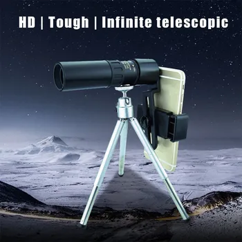 4K 10-300X40mm Super Telefoto Zoom Oko Teleskop Prenosni Za Kampiranje Prenosni kamp teleskop