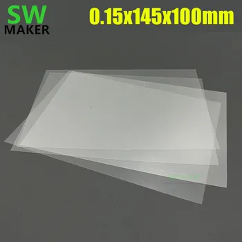 4pcs 145x100x0.15 mm Anycubic Foton Nič 3D Tiskalnik FEP Stanja FEP Film 0,15 mm debelina