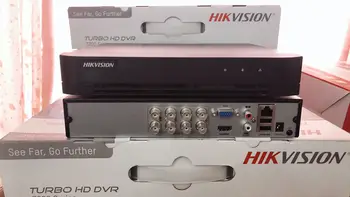 5MP Hikvision 8CH 5 V 1 XVR DS-7208HUHI-K1/E za Podporo CVBS TVI CVI AHD Analogni IP Kamere P2P Oblak HDMI video snemalnik