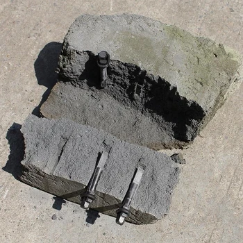 5PCS/Set Delitev Orodje Kamen za Ločevanje Betona Rock Kamen Splitter Ročno Orodje za Delitev trdega kamna, 3 Velikosti
