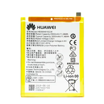 5pcs/veliko Huawei Baterija Za Huawei P9 Vzpon P9 P10 Lite P20 Lite G9 čast 8 5C 3000mAh HB366481ECW Original Telefon Batteria