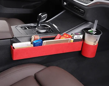 ABS Plastike Avtomobilski Sedež Vrzel Režejo Škatla za Shranjevanje Za BMW 3 Serije 5 6GT X5 Skodelico Imetnika Pijačo, Organizator sredinski Konzoli, Nalaganje Tidying