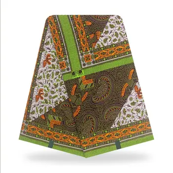 Afriške vosek tkanine pravi vosek bombažne tkanine, prvotno ankara visoke kakovosti afriške tiskanja tkanine tkiva poroka obleke šivanje