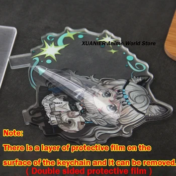 Anime Laser Keychain Os Pooblastila Hetalia APH Akril obesek za ključe, Risanka Slika Igrača Dekor Prozorno Vrečko Obesek Cosplay Božič Darilo